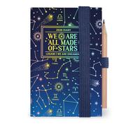 Legami - Agenda photo double quotidien Mini 2026, Stars, 12 mois, carnet d'adresses et crayon inclus, fermeture avec élastique, de janvier 2026 à décembre 2026, en papier FSC certifié, 7x10 cm