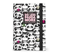 Legami - Agenda photo journalier 2026-2027, Panda, 16 mois, format moyen, agenda de septembre 2026 à décembre 2027, fermeture à élastique, papier certifié FSC, 12 x 18 cm