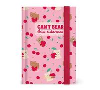 Legami - Agenda photo journalier 2026-2027, Teddy Bear Pink, 16 mois format petit, agenda de septembre 2026 à décembre 2027, fermeture à élastique, papier certifié FSC, 9,5 x 13,5 cm
