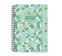 Legami - Agenda semainier à spirale, Large, 2027, Bee, 12 mois, 15 x 21 cm