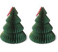 Legami - Arbre de Noël en Papier Pliable, à Suspendre ou à Poser sur Une Surface, diamètre 28 cm (Lot de 2)