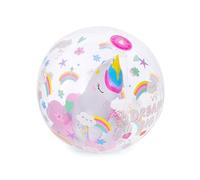 Legami - Ballon de Plage Gonflable, Plage Ball, Ballon Gonflable en PVC, Souple pour Enfants, Ballon Gonflable pour fête de mer, Gonflable pour Jouer au Football Volley-Ball, diamètre 40