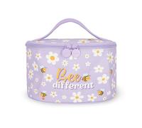 Legami - Beauty Case Hello Beauty, thème Bee, Trousse de Maquillage spacieuse, Fermeture éclair, Poches intérieures, Porte-pinceaux, Trousse de beauté de Voyage, 21x19 cm
