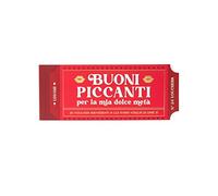 Legami Bloc de 24 bons épicés pour couple, en italien – perforés, 20,3×8,2 cm – thème sexe