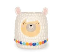 LEGAMI Bougie en cire parfumée Lama Parfum tilleul et vanille Mèche coton