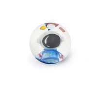 Legami - Boule rebondissante Lumineuse, Thème Space, Boule Lumineuse, s'illumine en rebondissant, Détails pailletés, Piles incluses Non remplaçables, Diamètre 8,3 cm, Bleu