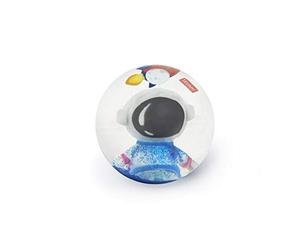 Legami - Boule rebondissante Lumineuse, Thème Space, Boule Lumineuse, s'illumine en rebondissant, Détails pailletés, Piles incluses Non remplaçables, Diamètre 8,3 cm, Bleu