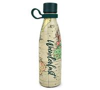 Legami - Bouteille thermique chaude & Cold, 500 ml, Ø 7 cm, légère et résistante, fermeture hermétique, poignée en silicone amovible, thème voyage, Wanderlust, sans BPA et phtalates