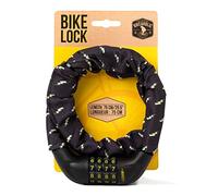 Legami - Cadenas à combinaison, Bike Lock, L 75 cm, Ø 1,4 cm, Tema Flash, résistant à l'eau et à la coupe, combinaison personnalisée