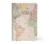 Legami - Cahier à feuilles blanches Format A5, Moyen, 14,2 x 21 cm, Papier blanc, 80 pages, Reliure à point Singer