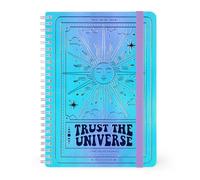 Legami - Cahier à rayures avec spirale, format A5, en papier FSC certifié, Spiral Notebook, édition spéciale, contient 1 feuille d'autocollants, 160 pages, fermeture avec élastique, 15 x 21 cm, tarot