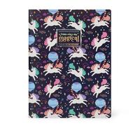 Legami - Cahier à rayures larges - Format de page B5, Grand cahier à rayures, papier FSC certifié, 18,5 x 24,8 cm, thème licorne