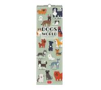 Legami - Calendrier 2027 Mural, Dogs, 12 Mois, 16 x 49 cm