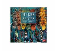 Legami - Calendrier 2027 Mural, Herbs & Spices, 12 Mois, 30 x 29 cm