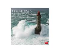 Legami - Calendrier 2027 Mural, Lighthouses, 12 Mois, 30 x 29 cm