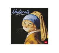Legami - Calendrier 2027 Mural, Mastercats, 12 Mois, 30 x 29 cm