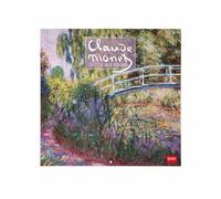 Legami - Calendrier 2027 Mural, Monet, 12 Mois, 30 x 29 cm