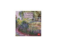 Legami - Calendrier 2027 Mural, Monet, Petit Calendrier Mural, 12 Mois et Agenda Annuel, en 6 Langues, Espace pour les Notes, Signes du Zodiaque, Jours Fériés Internationaux, 18 x 18 cm