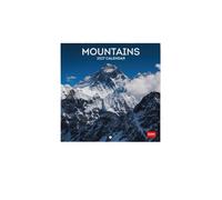 Legami - Calendrier 2027 Mural, Mountains, 12 Mois, 18 x 18 cm