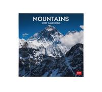 Legami - Calendrier 2027 Mural, Mountains, 12 Mois, 30 x 29 cm