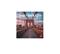 Legami - Calendrier 2027 Mural, New York, 12 Mois, 18 x 18 cm