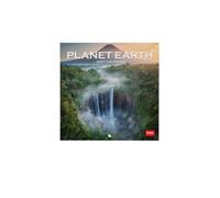 Legami - Calendrier 2027 Mural, Planet Earth, 12 Mois, 18 x 18 cm