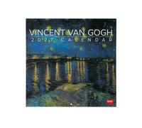 Legami - Calendrier 2027 Mural, Van Gogh, 12 Mois, 30 x 29 cm