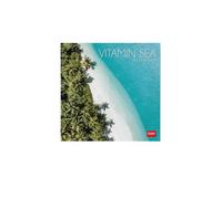Legami - Calendrier 2027 Mural, Vitamin Sea, 12 Mois, 18 x 18 cm