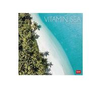 Legami - Calendrier 2027 Mural, Vitamin Sea, 12 Mois, 30 x 29 cm