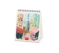 Legami - Calendrier de Bureau 2027, Paris, 12 Mois, 5 cm
