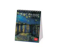 Legami - Calendrier de Bureau 2027, Van Gogh, 12 Mois, 5 cm