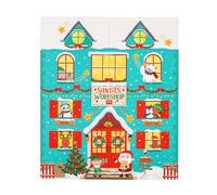 Legami - Calendrier de l'Avent 2024, Contient 24 surprises, Contient un stylo effaçable, calendrier réutilisable, durable, 33 x 39 x 6,7 cm, en papier FSC
