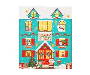 Legami - Calendrier de l'Avent 2024, Contient 24 surprises, Contient un stylo effaçable, calendrier réutilisable, durable, 33 x 39 x 6,7 cm, en papier FSC
