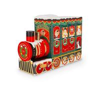 Legami - Calendrier de l'Avent 2025, 24 surprises dont 1 crayon à effacer en édition limitée, réutilisable, résistant, film et détails scintillants, 33 x 39 x 6.7 cm