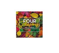 Legami - Calendrier Mural 2026, 4 Seasons, Petit Calendrier Mural, 12 Mois et Planificateur D'année, En 6 Langues, Espace pour Notes, Signes du Zodiaque, Jours Fériés Internationaux, 18 X 18 Cm