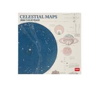 Legami - Calendrier Mural 2026, Celestial Maps, Grand Calendrier Mural, 12 Mois et Planificateur D'année, en 6 Langues, Espace pour Notes, Signes du Zodiaque, Jours Fériés Internationaux, 30 X 29 Cm