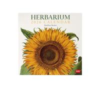 Legami - Calendrier Mural 2026, Herbarium, Grand Calendrier Mural, 12 Mois et Planificateur D'année, en 6 Langues, Espace pour Notes, Signes du Zodiaque, Jours Fériés Internationaux, 30 X 29 Cm