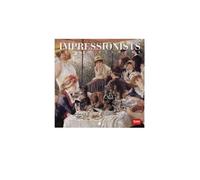 Legami - Calendrier Mural 2026, Impressionists, Petit Calendrier Mural, 12 Mois et Planificateur D'année, En 6 Langues, Espace pour Notes, Signes du Zodiaque, Jours Fériés Internationaux, 18 X 18 Cm