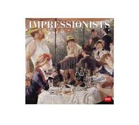 Legami - Calendrier mural 2026, Impressionnists, Grand calendrier, 12 mois et planificateur annuel, en 6 langues, espace pour notes, signes du zodiaque, fêtes internationales, 30 x 29 cm