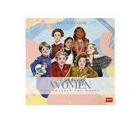 Legami - Calendrier Mural 2026, Inspiring Women, Grand Calendrier Mural, 12 Mois et Planificateur D'année, en 6 Langues, Espace pour Notes, Signes du Zodiaque, Jours Fériés Internationaux, 30 X 29 Cm