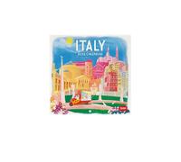 Legami - Calendrier Mural 2026, Italy, Petit Calendrier Mural, 12 Mois et Planificateur Annuel, en Anglais, Espace pour Notes, Signes du Zodiaque, Fêtes Internationales, 18 X 18 Cm.