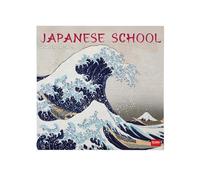 Legami - Calendrier mural 2026, Japanese School, grand calendrier, 12 mois et planificateur annuel, en 6 langues, espace pour notes, signes du zodiaque, fêtes internationales, 30 x 29 cm