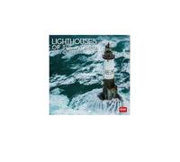 Legami - Calendrier mural 2026, Lighthouses, Calendrier mural petit, 12 mois et planificateur annuel, en 6 langues, espace pour notes, signes du zodiaque, fêtes internationales, 18 x 18 cm