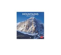 Legami - Calendrier Mural 2026, Mountains, Petit Calendrier Mural, 12 Mois et Planificateur D'année, En 6 Langues, Espace pour Notes, Signes du Zodiaque, Jours Fériés Internationaux, 18 X 18 Cm