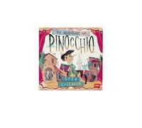 Legami - Calendrier Mural 2026, Pinocchio, Petit Calendrier Mural, 12 Mois et Planificateur D'année, En 6 Langues, Espace pour Notes, Signes du Zodiaque, Jours Fériés Internationaux, 18 X 18 Cm