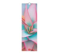 Legami - Calendrier Mural 2026, Succulents, Petit Calendrier Mural, 12 Mois et Planificateur D'année, En 6 Langues, Espace pour Notes, Signes du Zodiaque, Jours Fériés Internationaux, 16 X 49 Cm