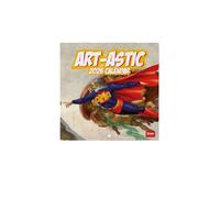 Legami - Calendrier Mural 2026, The Art Of Fun, Petit Calendrier Mural, 12 Mois et Planificateur D'année, En 6 Langues, Espace pour Notes, Signes du Zodiaque, Jours Fériés Internationaux, 18 X 18 Cm