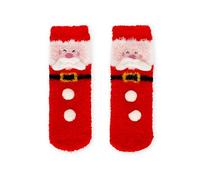 LEGAMI Calze Antisciolo Chaussettes antidérapantes, Santa Claus, 26-34 Mixte Enfant