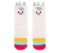 LEGAMI Calze Antiscivolo Chaussettes antidérapantes, Blanc, 35-43 Mixte