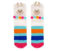 LEGAMI Calze Antiscivolo Chaussettes antidérapantes, Blanc, 35-48 Mixte